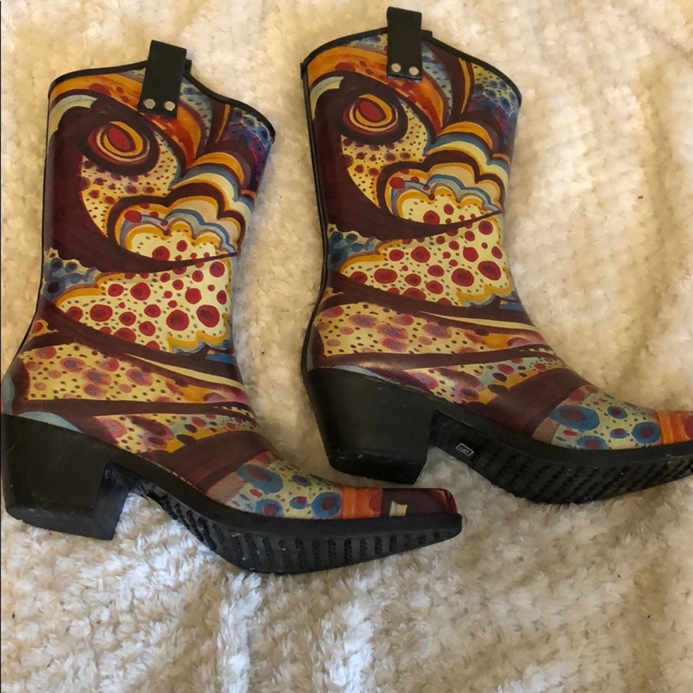 Rainbow Rain Boots ! - image 1